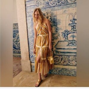 Sézane Loffia skirt